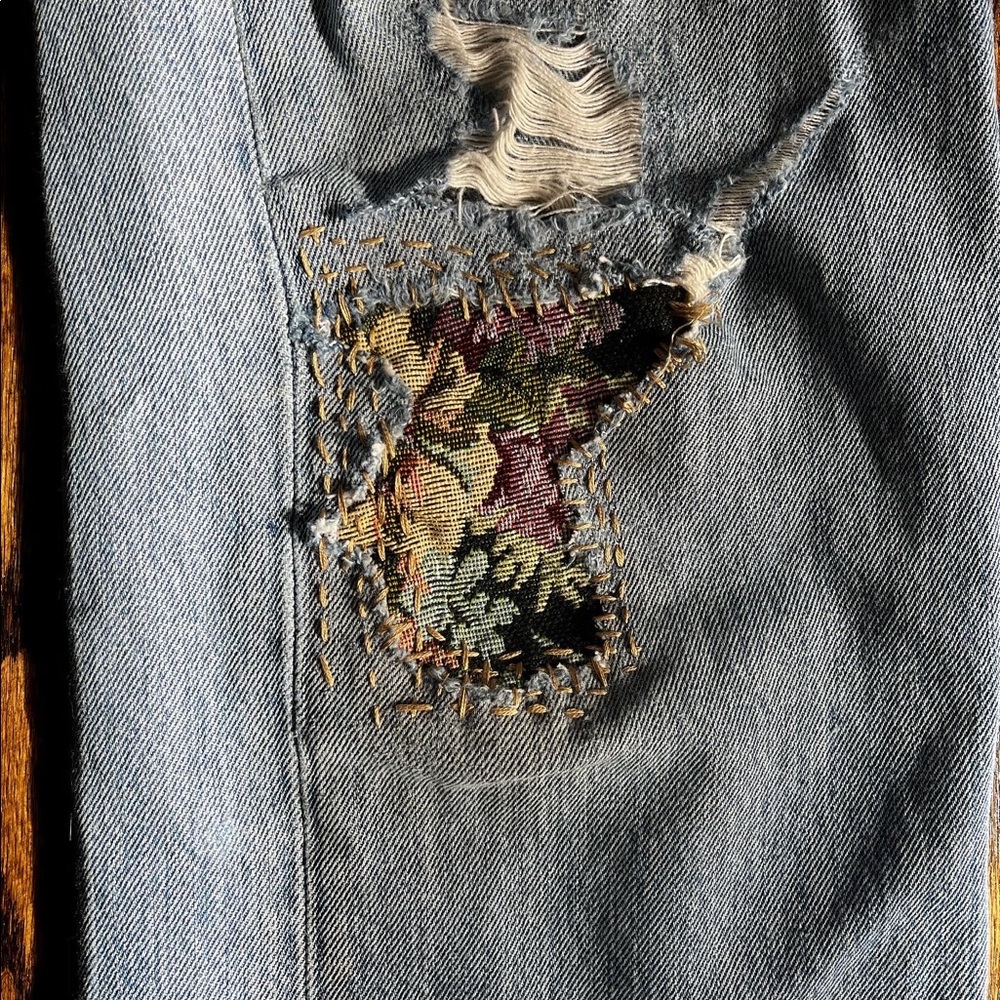 Patched Levi 501s